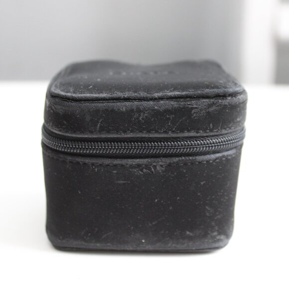 Chanel Black Mini Zipper Jewelry Ring Box - Empty - Picture 5 of 9